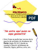 POLIEDROS - Geometría en El Espacio