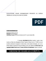 Habeas - Corpus - Defesa - Tecnica - Deficiente - PN285 - C+ Pia