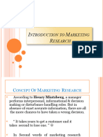 Unit-10 Introduction To Marketing Research