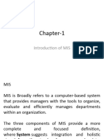 Chapter-1 (1) Mis