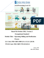 MO8-Operate Milling and Purification