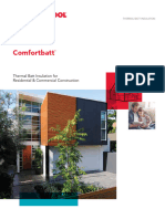 Comfortbatt Thermal Insulation Wood Stud Brochure