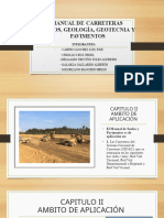 Manual de Carreteras Suelos, Geología, Geotecnia Unidad II