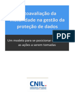 Autoavaliação Da Maturidade Na Gestão Da Proteção de Dados CNIL