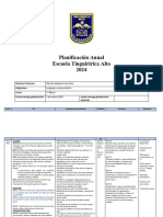 Planificación Anual LENGUAJE 1° BÁSICO