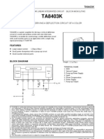 Power Amplifier For Driving A Deflection Circuit of A Color Television