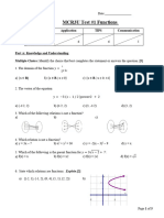 MCR3U Test I 