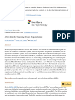 A New Scale For Measuring Reward Responsiveness - PMC