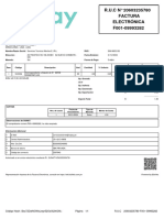 R.U.C #20603235780 Factura: 1 R.U.C Página 1/ Código Hash: Bez72Dalngwslwpr52Osxt2I4Gm 20603235780-F001-09993282