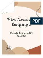 Planificacion de Prácticas Del Lenguaje