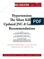 Hypertension: The Silent Killer: Updated JNC-8 Guideline Recommendations