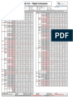 PNG Air - Flight Schedule 202003