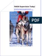 (Download PDF) 978 0132784030 Supervision Today Full Chapter PDF