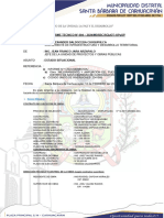 Inf. Tec. N°004 - Estado Situacional, Puesto de Salud