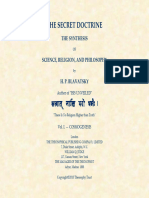 H.P.blavATSKY - The Secret Doctrine - The Synthesis of Science, Religion and Philosophy - Cosmogenesis. 1-The Theosophical Publishing Company (1888)