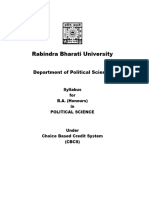 Pol SC - UG Syllabus Final