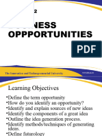 Lecture 2 Business Opportunities