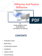 Electron & Neutron Diffraction