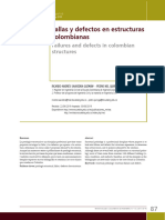 Fallas y Defectos en Estructuras