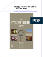 Full Download Hydrometallurgy Practice 1St Edition Michael Nicol Ebook Online Full Chapter PDF