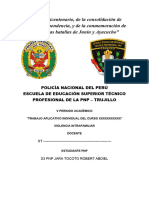 Segundo Nivel de Abordaje S3 PNP JARA TOCTO Robert Abdiel