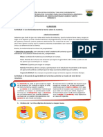 Plan de Contingencia de Ciencias Naturales Grado Cuarto Periodo 3