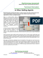 Agars and Other Gelling Agents