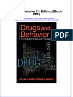 Drugs Behavior 7Th Edition PDF Full Chapter PDF