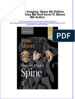 (Download PDF) Diagnostic Imaging Spine 4Th Edition Jeffrey S Ross MD and Kevin R Moore MD Author Full Chapter PDF