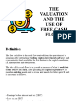 The Valuation and The Use of Free Cash