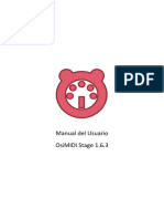 Manual Del Usuario OsiMIDI Stage