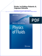 (Download PDF) Physics of Fluids 1St Edition Roberto A Capuzzo Dolcetta Ebook Online Full Chapter