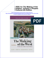 (Download PDF) Etextbook For The Making of The West Value Edition Volume 2 Peoples and Cultures 6Th Edition Full Chapter PDF