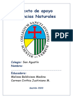 Cuaderno de Tareas - Pre Kínder - Ciencias Naturales