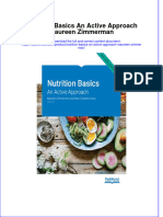 Full Download Nutrition Basics An Active Approach Maureen Zimmerman Ebook Online Full Chapter PDF