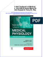 Guyton Hall Textbook of Medical Physiology - 3Rd Sae E Book Mario DR Vaz Anura Kurpad Tony DR Raj Full Chapter PDF