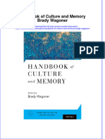 Handbook of Culture and Memory Brady Wagoner Full Chapter PDF