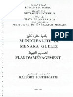 Menara Gueliz PA Rapport Justificatif 1