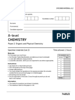 7405-2 Specimen Question Paper (Set 2) - Paper 2 v1.2