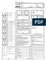 Beren Character Sheet