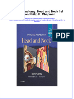 (Download PDF) Imaging Anatomy Head and Neck 1St Edition Philip R Chapman Full Chapter PDF