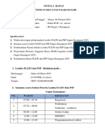 Notulen KKG FLS2N & PSP Gugus Karangsari 2023