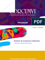 1 Taller Formulación de Proyectos CORCUMVI