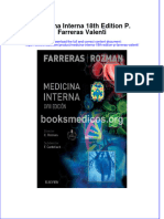 (Download PDF) Medicina Interna 18Th Edition P Farreras Valenti Full Chapter PDF