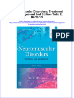 Neuromuscular Disorders Treatment and Management 2Nd Edition Tulio E Bertorini Full Chapter PDF