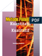 Metode Penelitian Kuantitatif Dan Kualitatif, J. Sarwono, 2006