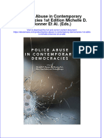 Police Abuse in Contemporary Democracies 1St Edition Michelle D Bonner Et Al Eds Full Chapter PDF