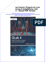 Emassfile - 173qlab 4 Show Control Projects For Live Performances Installations 2Nd Edition Version Full Chapter PDF