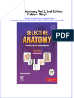 (Download PDF) Selective Anatomy Vol 2 2Nd Edition Vishram Singh Full Chapter PDF