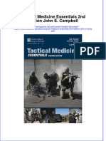 Tactical Medicine Essentials 2Nd Edition John E Campbell Full Chapter PDF